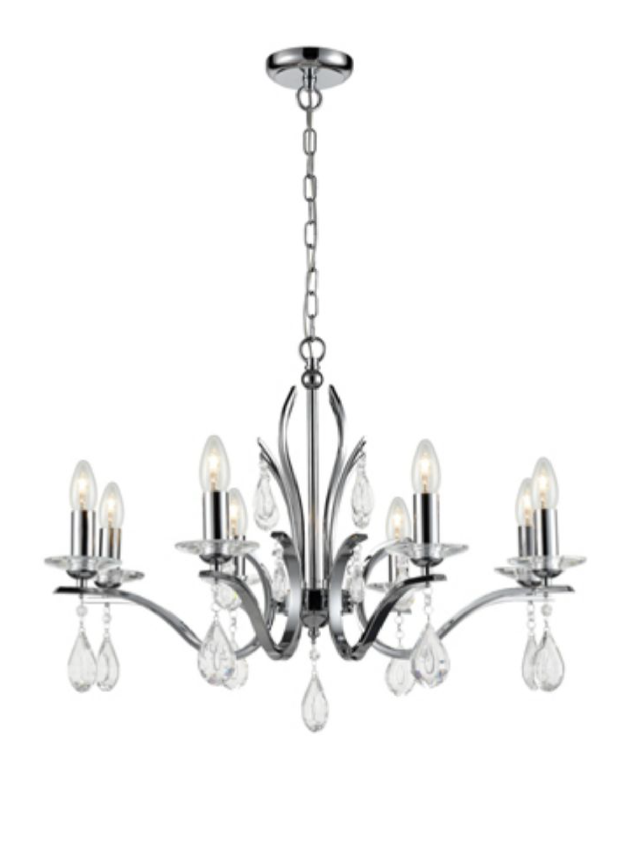 Windsor 8 Arm Ceiling Light