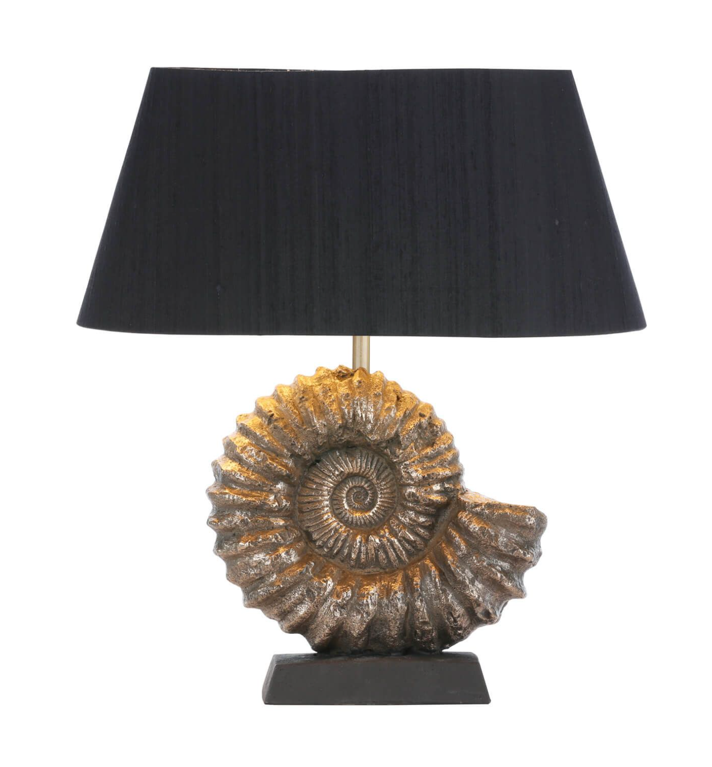 Ammonite Bronze Table Lamp Base Only - ID 11369