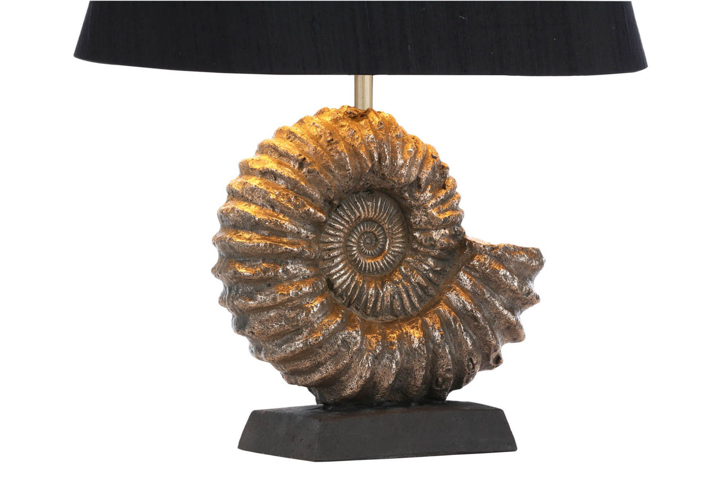 Ammonite Bronze Table Lamp Base Only - ID 11369
