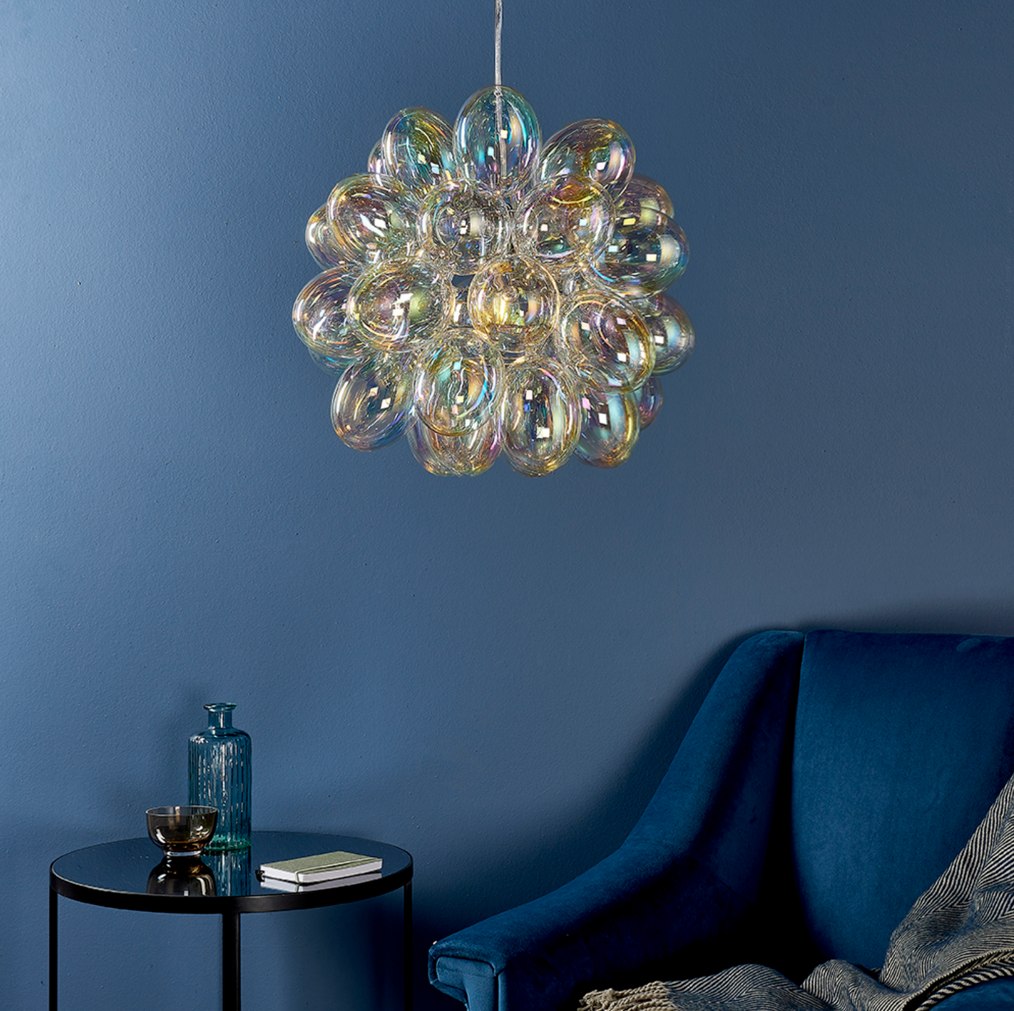 Handa Iridescent Bubble Pendant - ID 11448