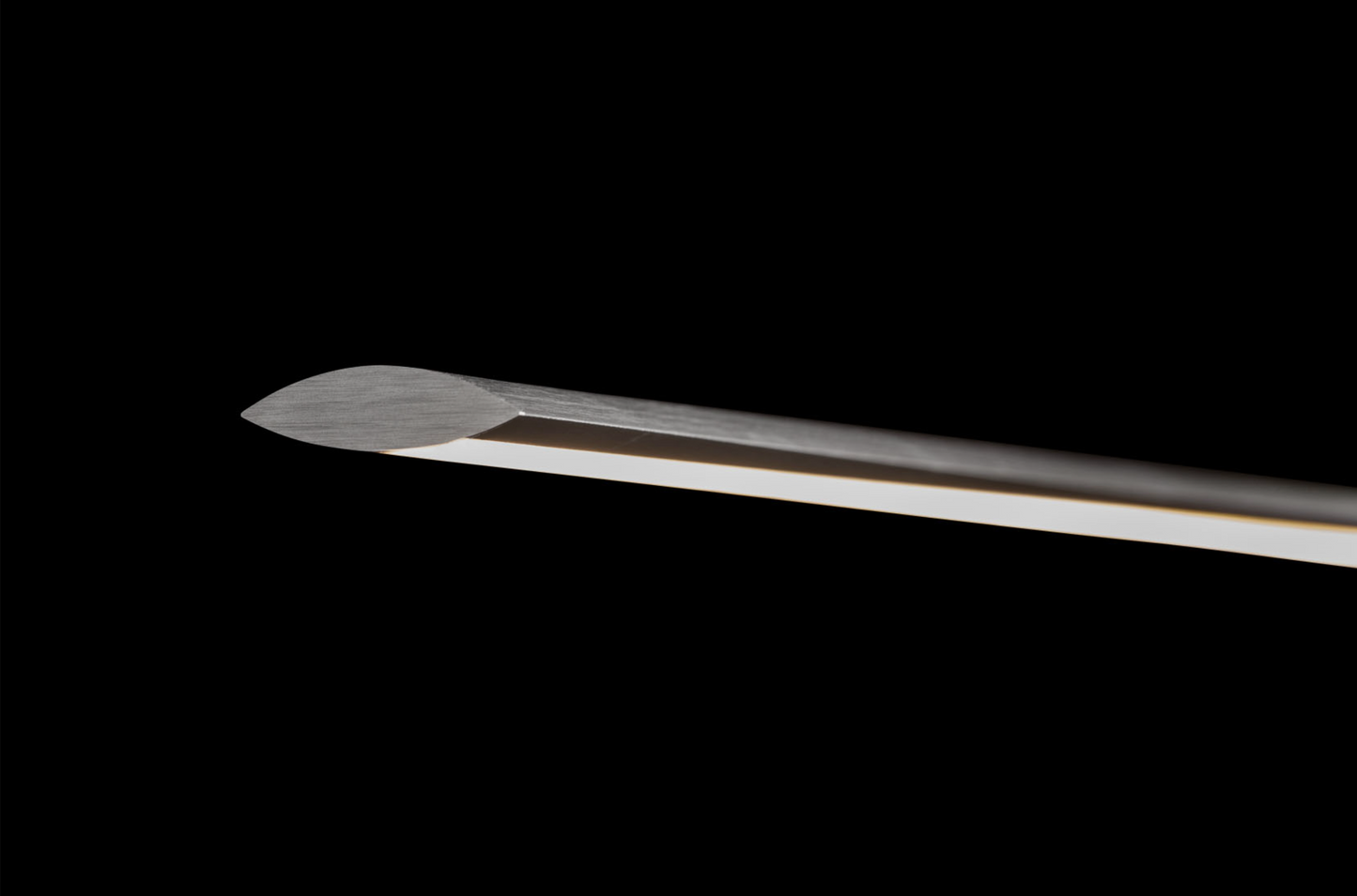 Brushed Silver Height Adjustable Dimmable Linear Pendant 163cm - ID 11766