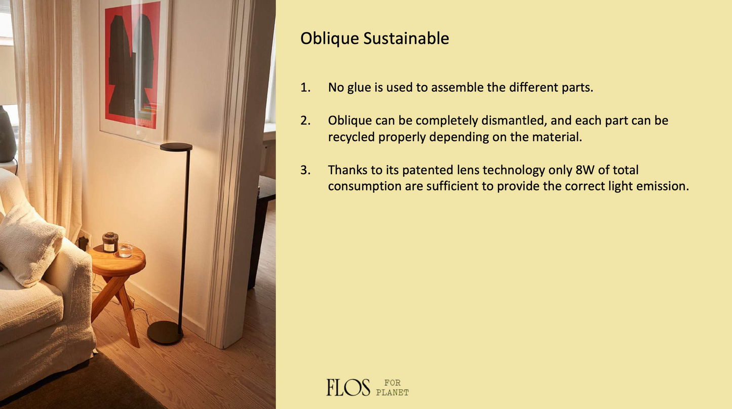 FLOS Oblique Floor Lamp