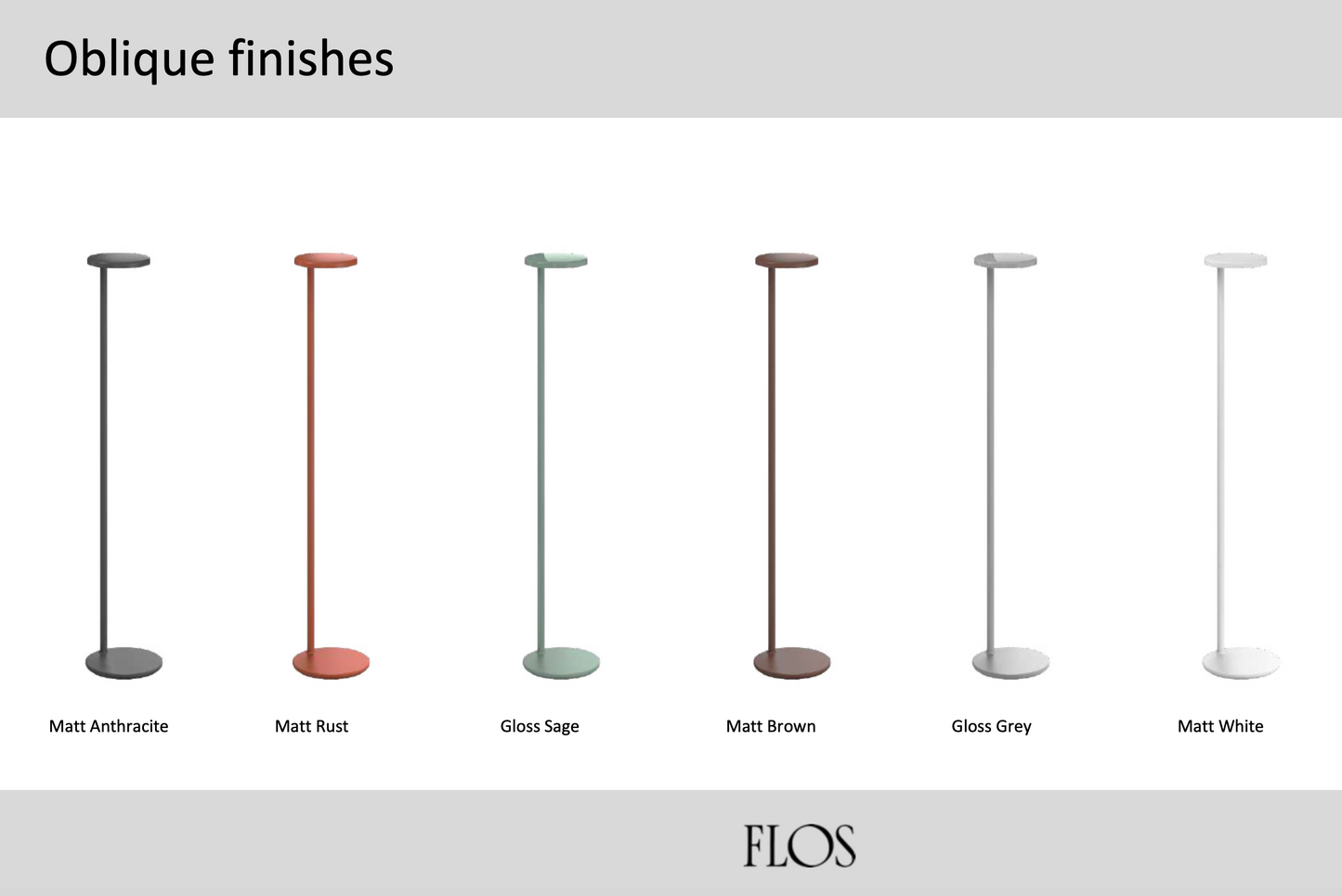 FLOS Oblique Floor Lamp