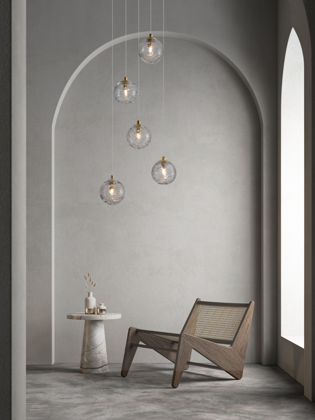 COE 5lt Pendant Brass Gold - ID 11947