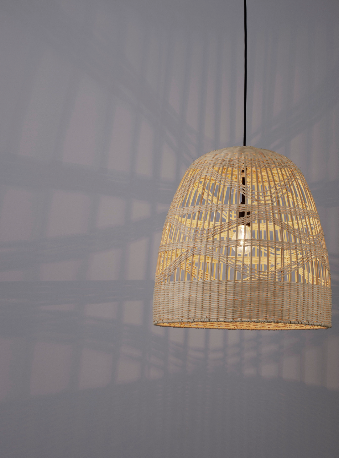 MAR Natural Rattan Pendant - ID 11987