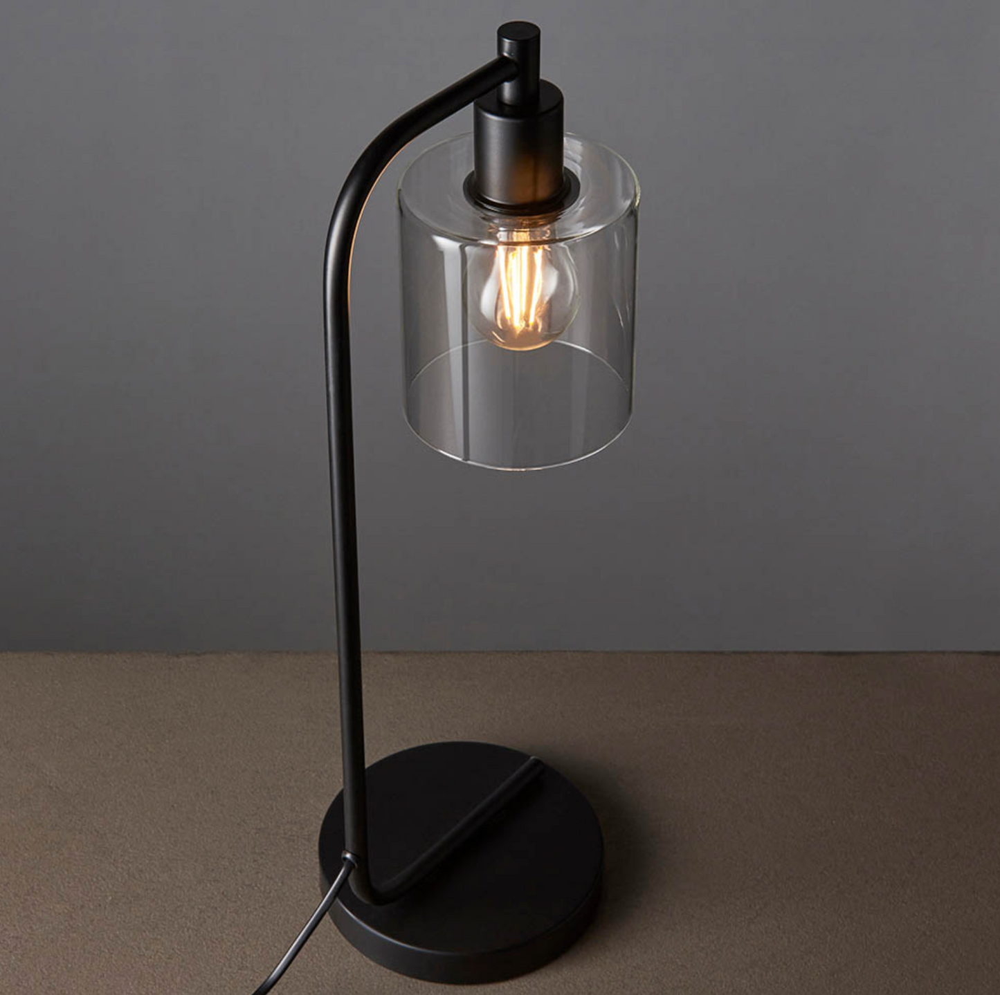 Table Lamp, Matt Black - ID 12038