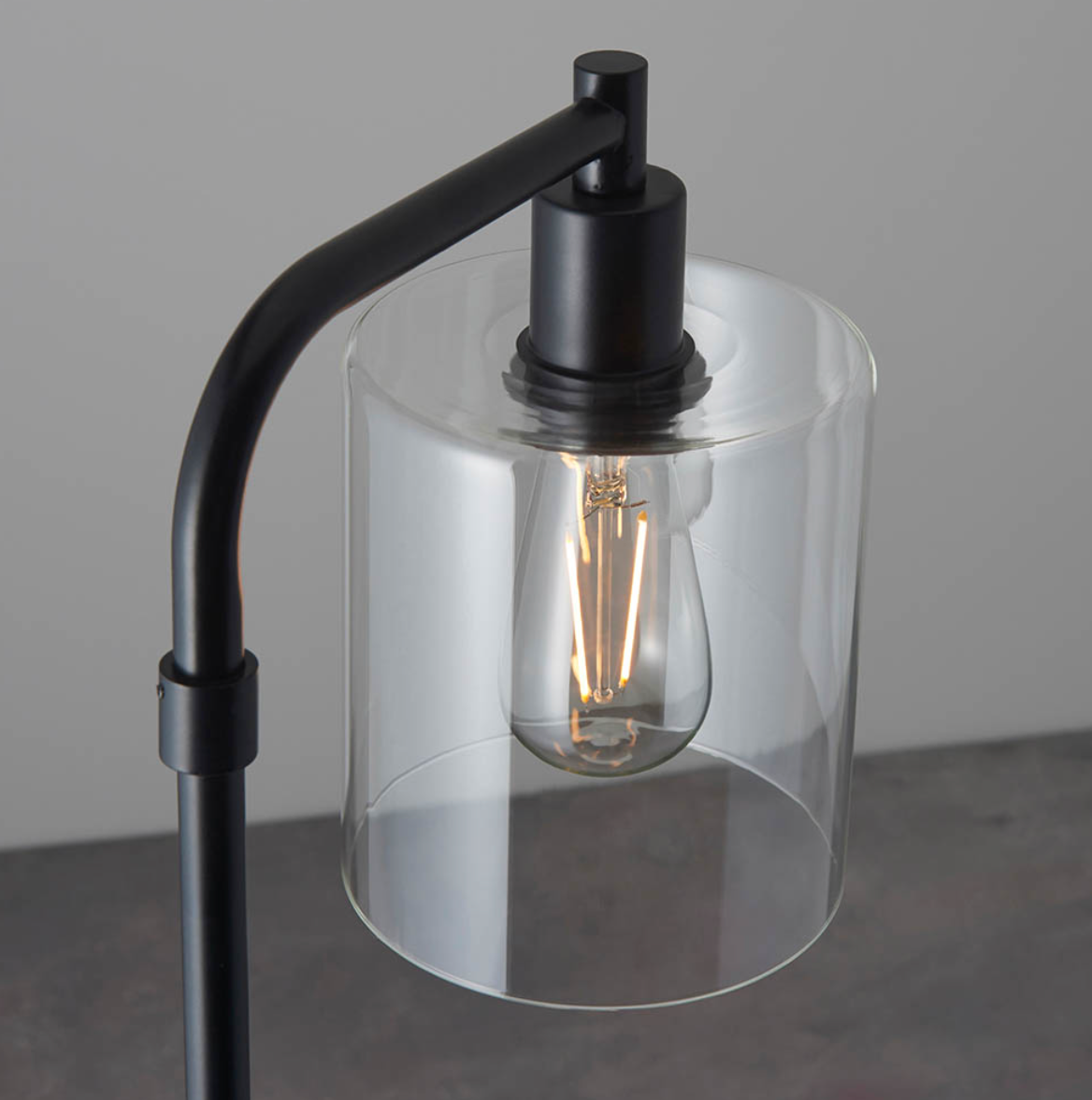 Floor Lamp, Matt Black - ID 12040
