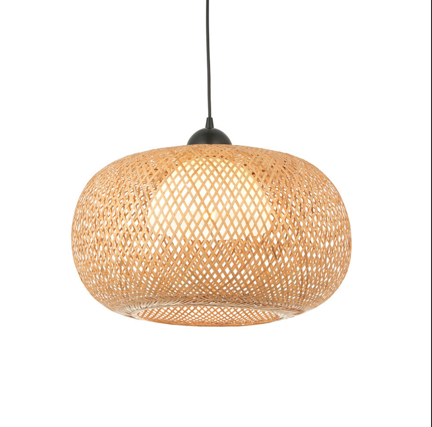 Pendant, Natural Raffia - ID 12041