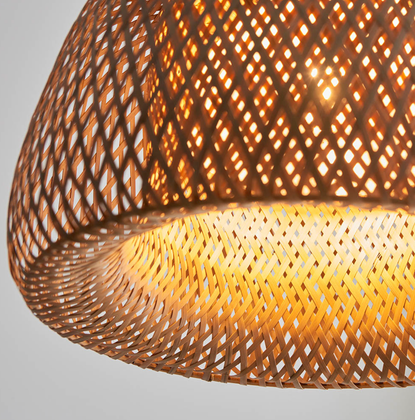 Pendant, Natural Raffia - ID 12042