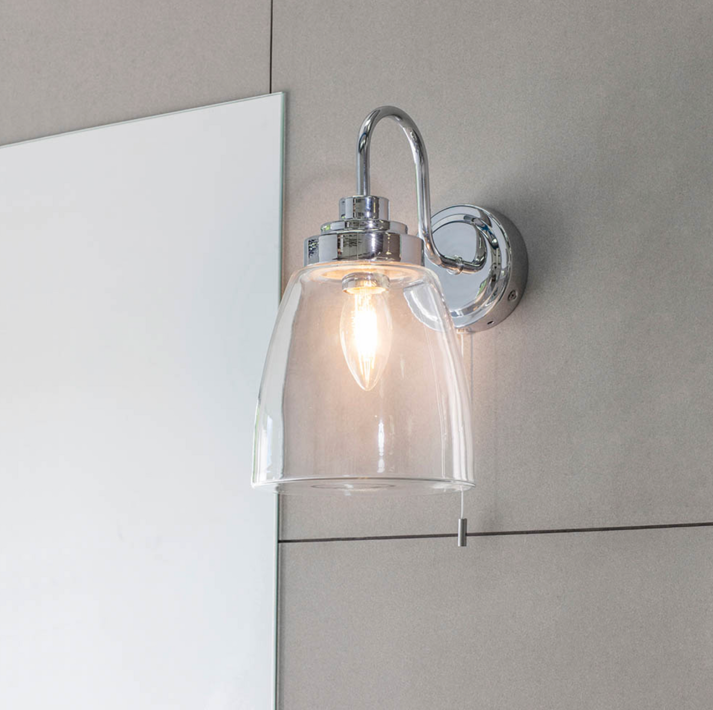 Wall Light, Chrome - ID 12048