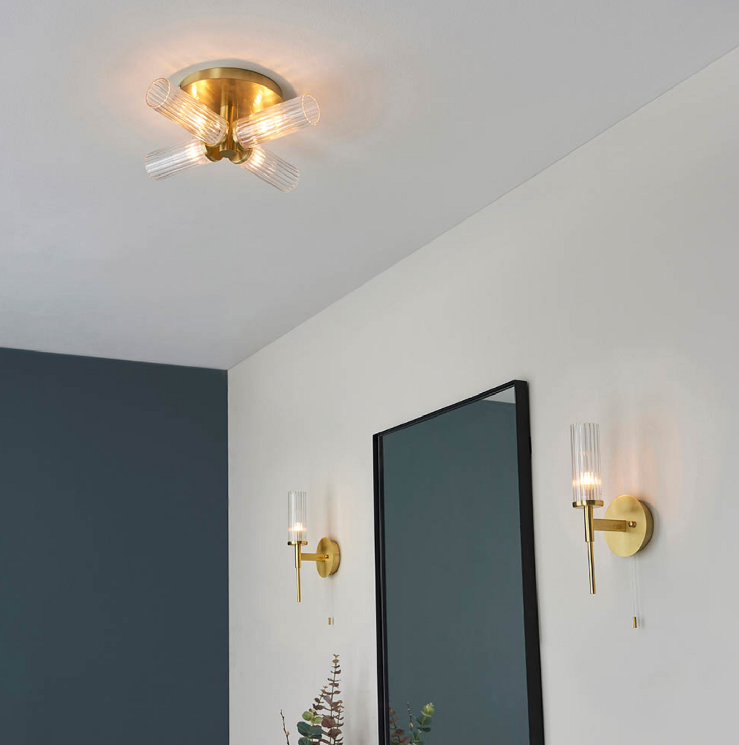 Wall Light, Brushed Gold - ID 12051