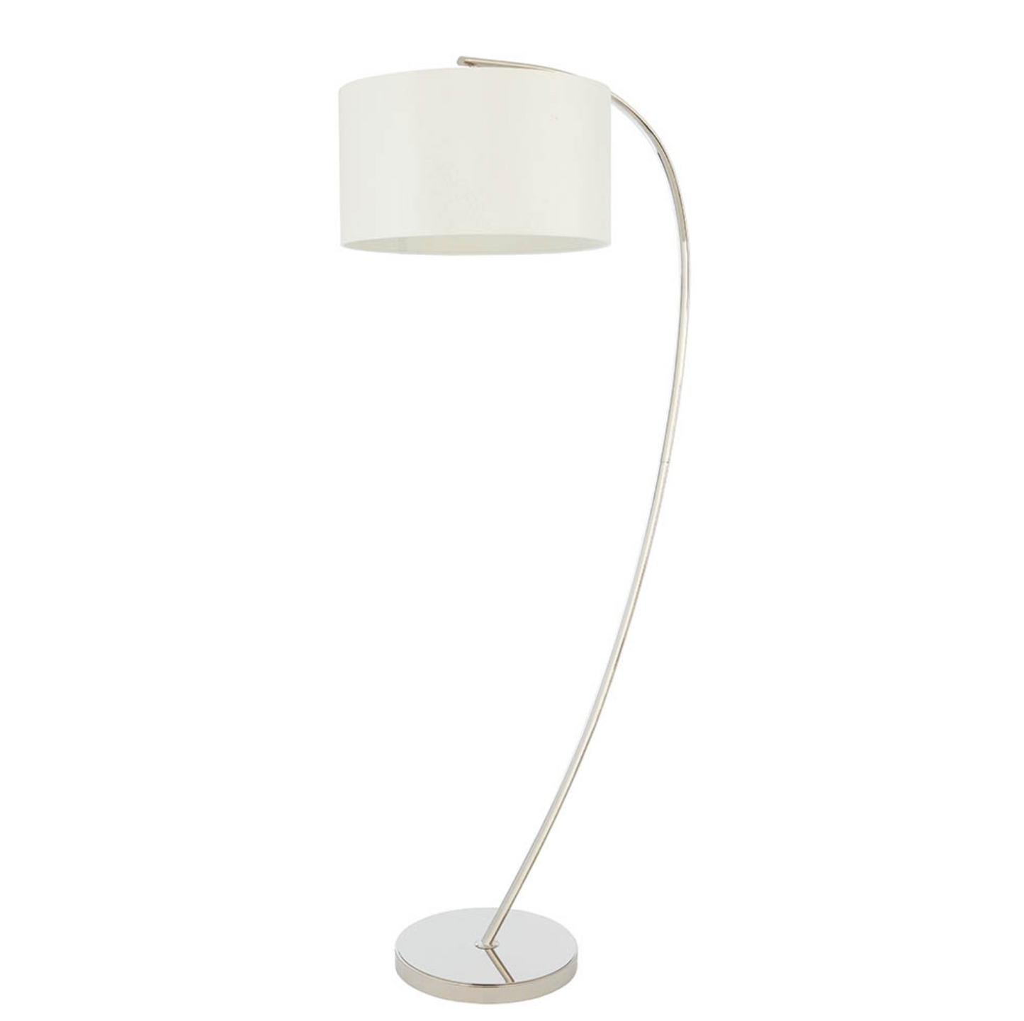 Elegant Arched Floor Lamp, Nickel - ID 12151