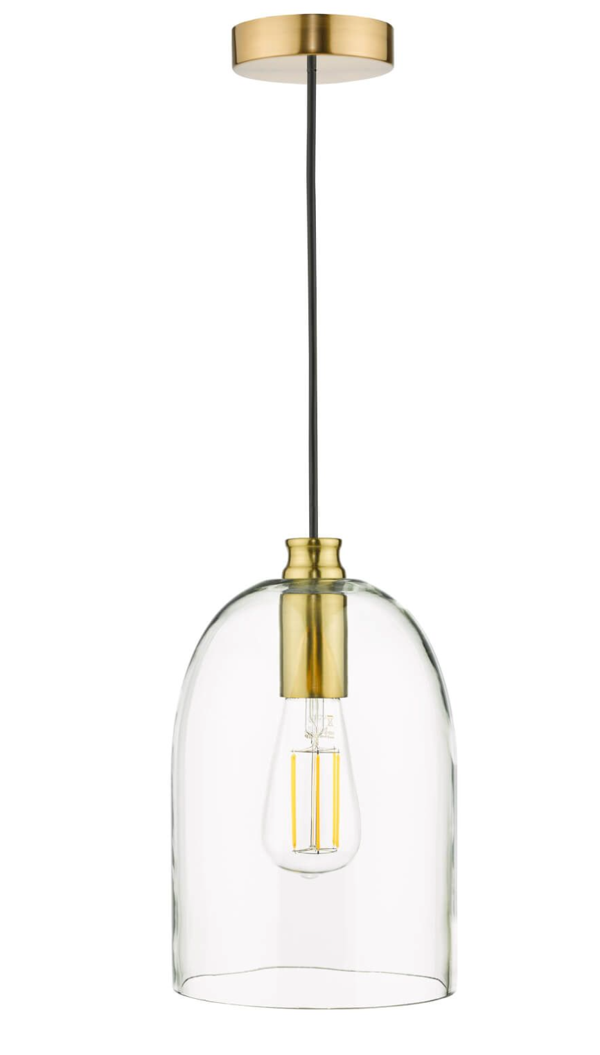 Single Pendant, Satin Bronze - ID 12231