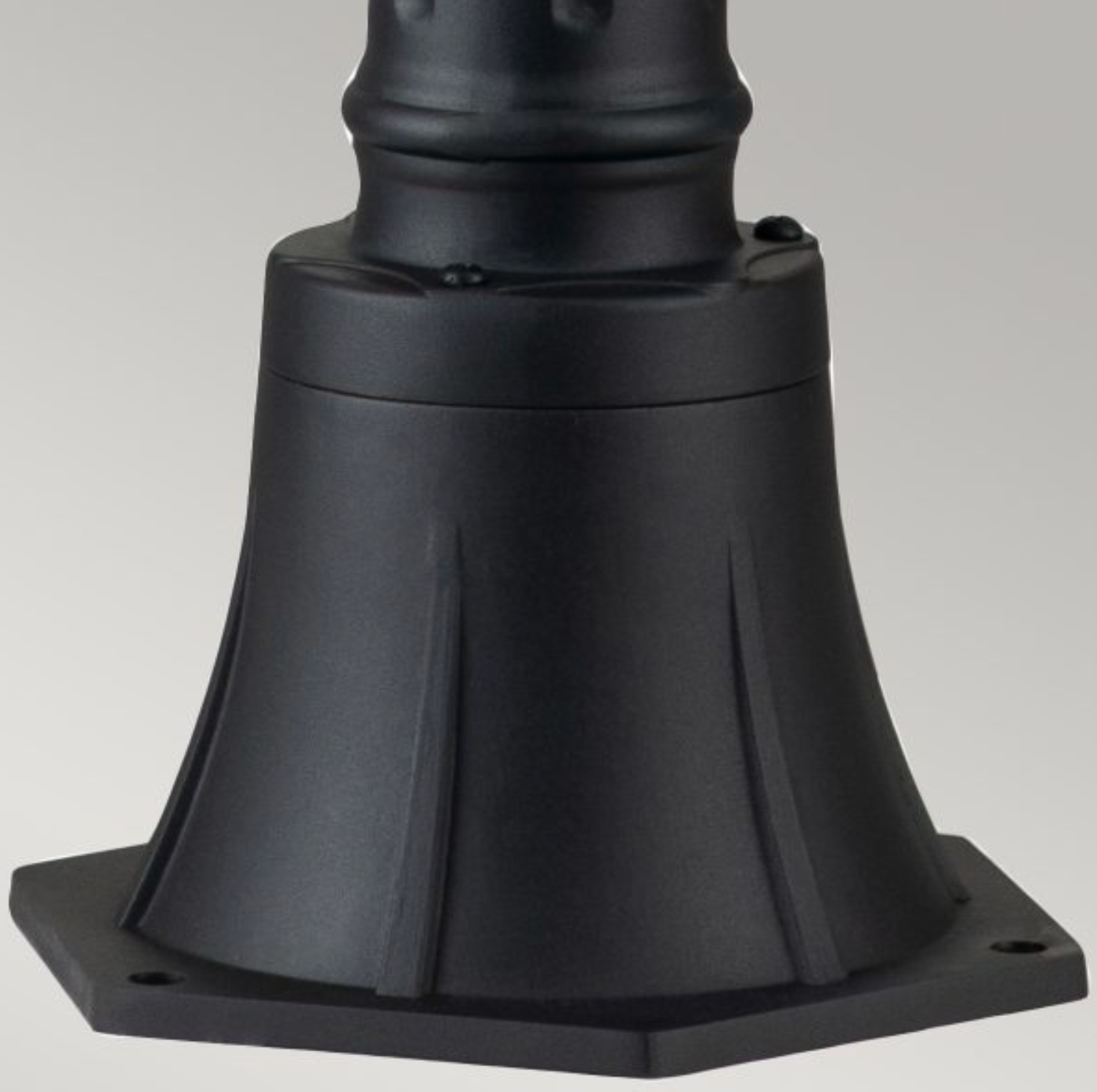 Outdoor Pillar Lantern, Black - ID 12368