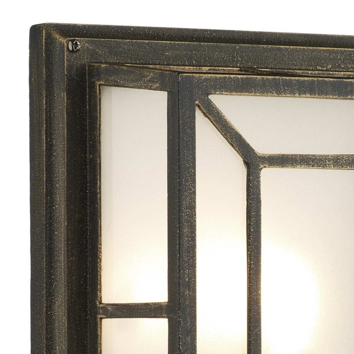 Trent Black Gold Wall Bracket - London Lighting - 3