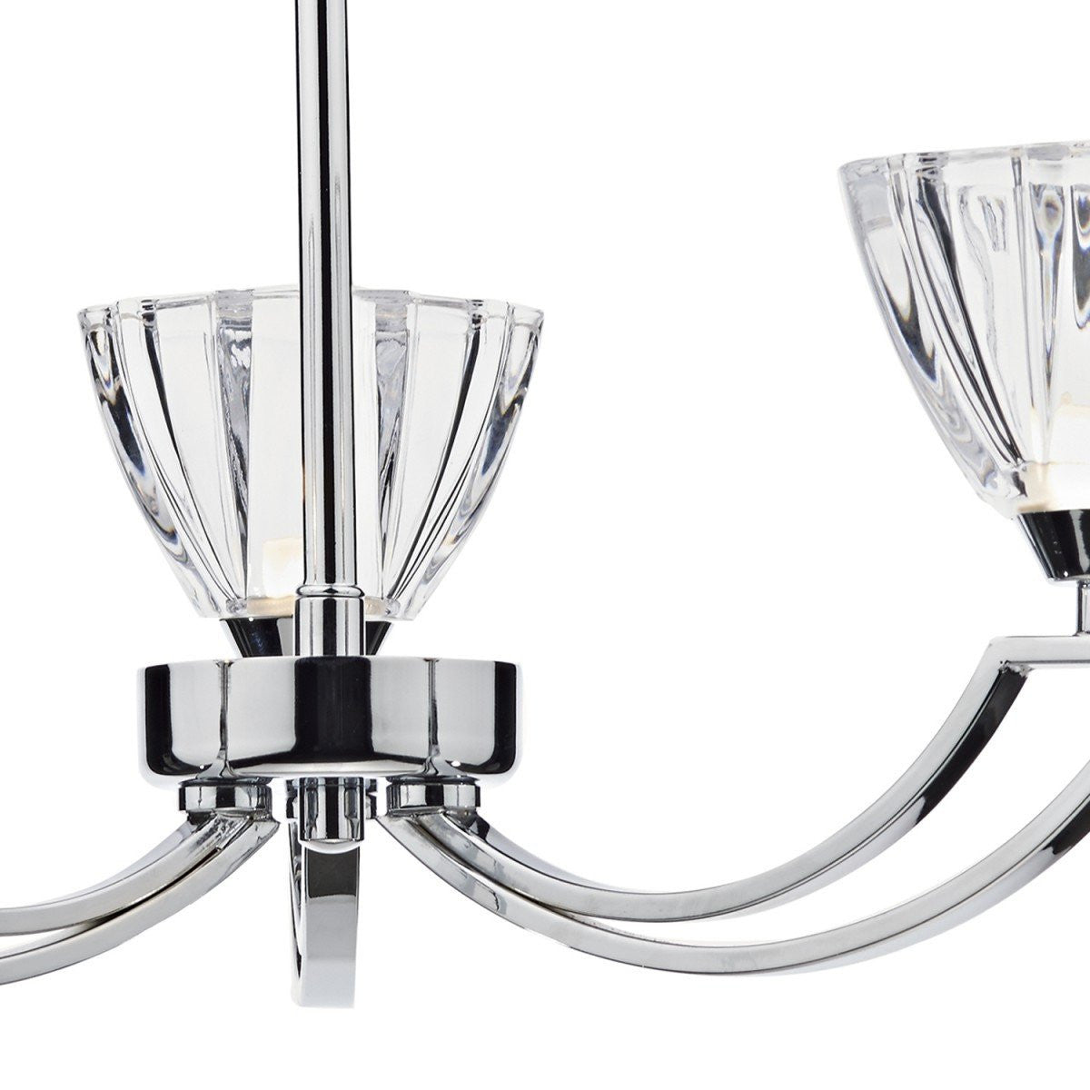 Vito Polished Chrome 3 Lights Semi-Flush - London Lighting - 3