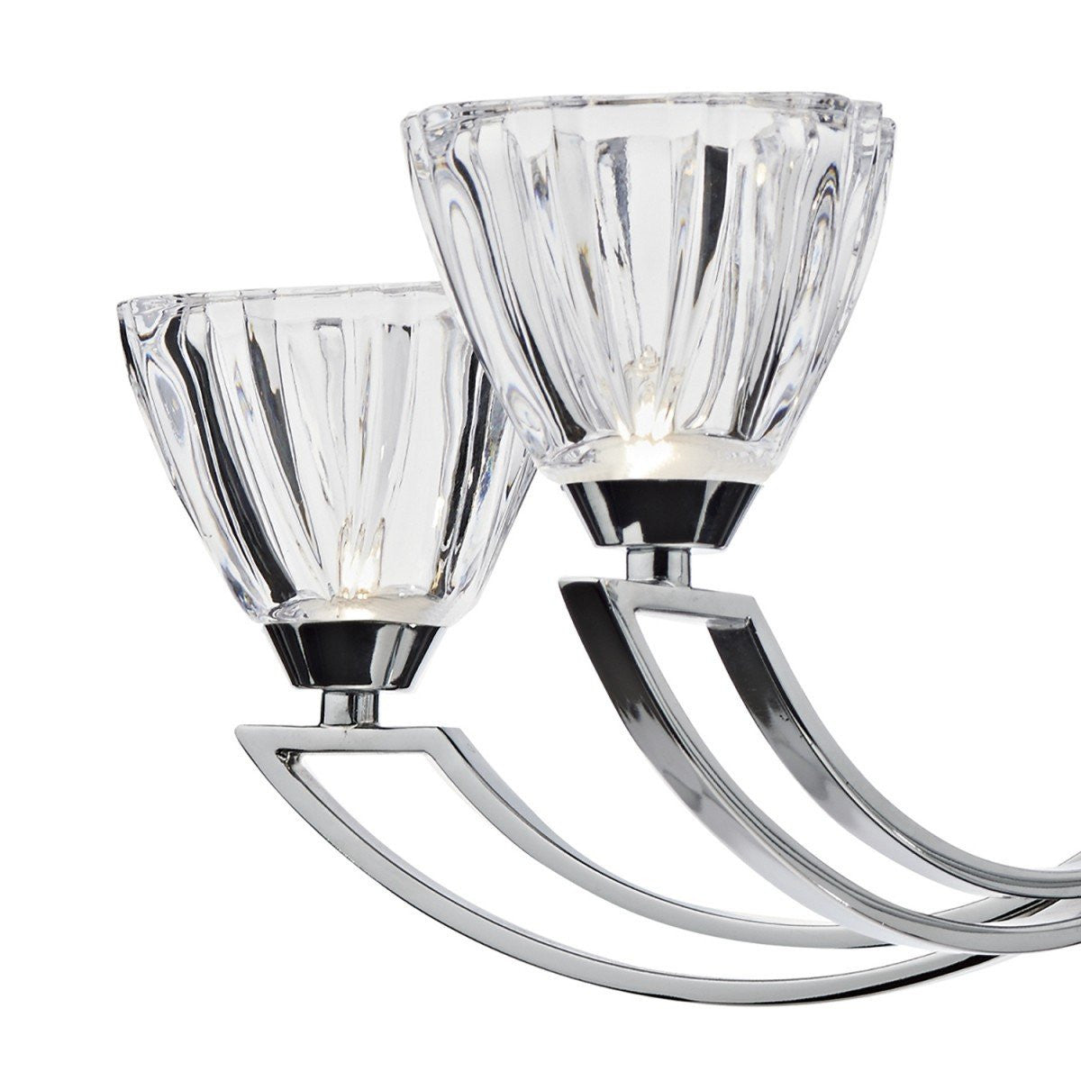Vito Polished Chrome 5 Lights Semi-Flush - London Lighting - 4