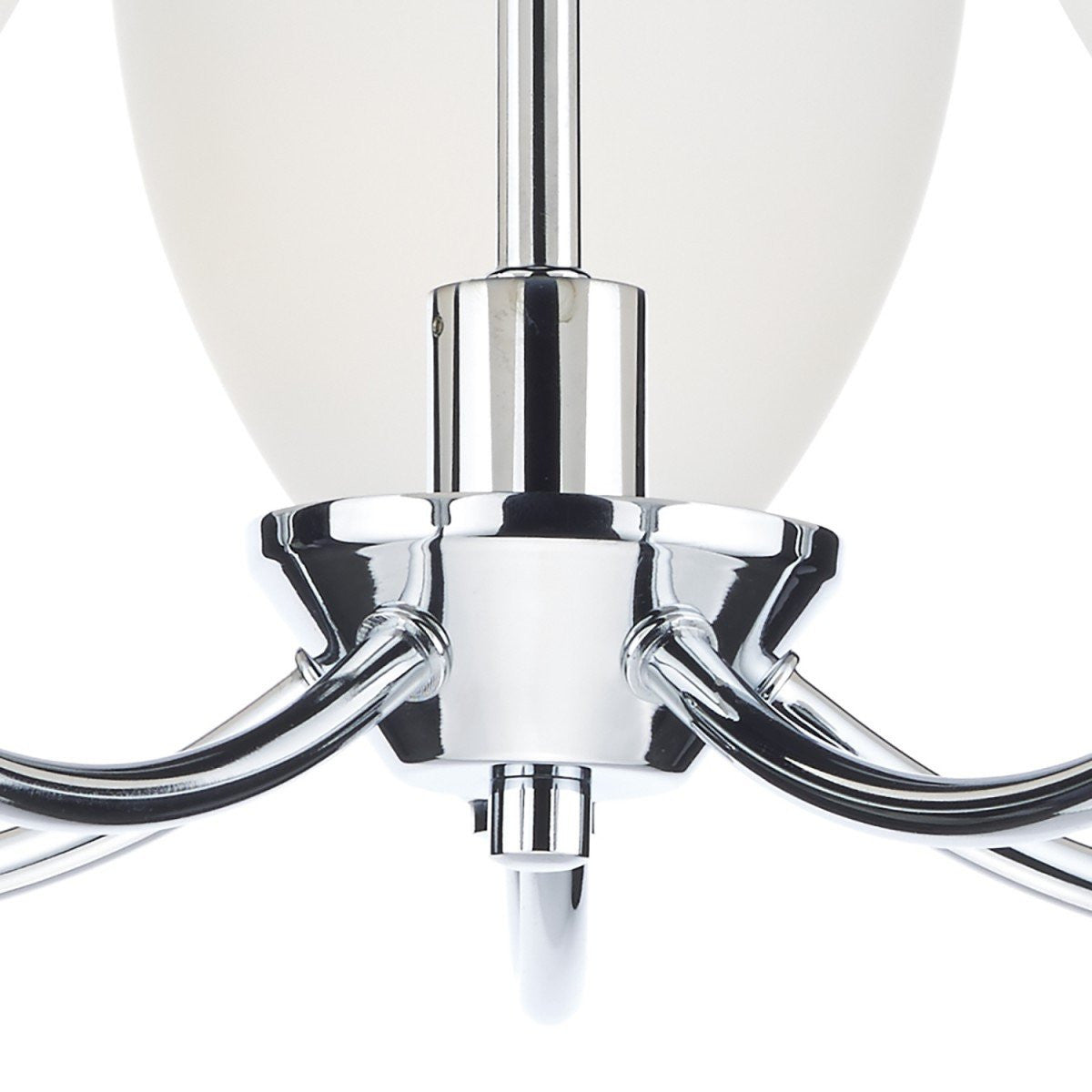 Watson Polished Chrome 5 Lights Semi-Flush - London Lighting - 4