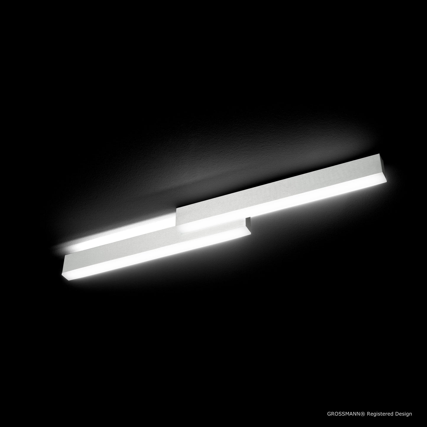 Grossmann Zon 74-772-072 Wall / Ceiling Light In Aluminium - ID 6062 - CLEARANCE