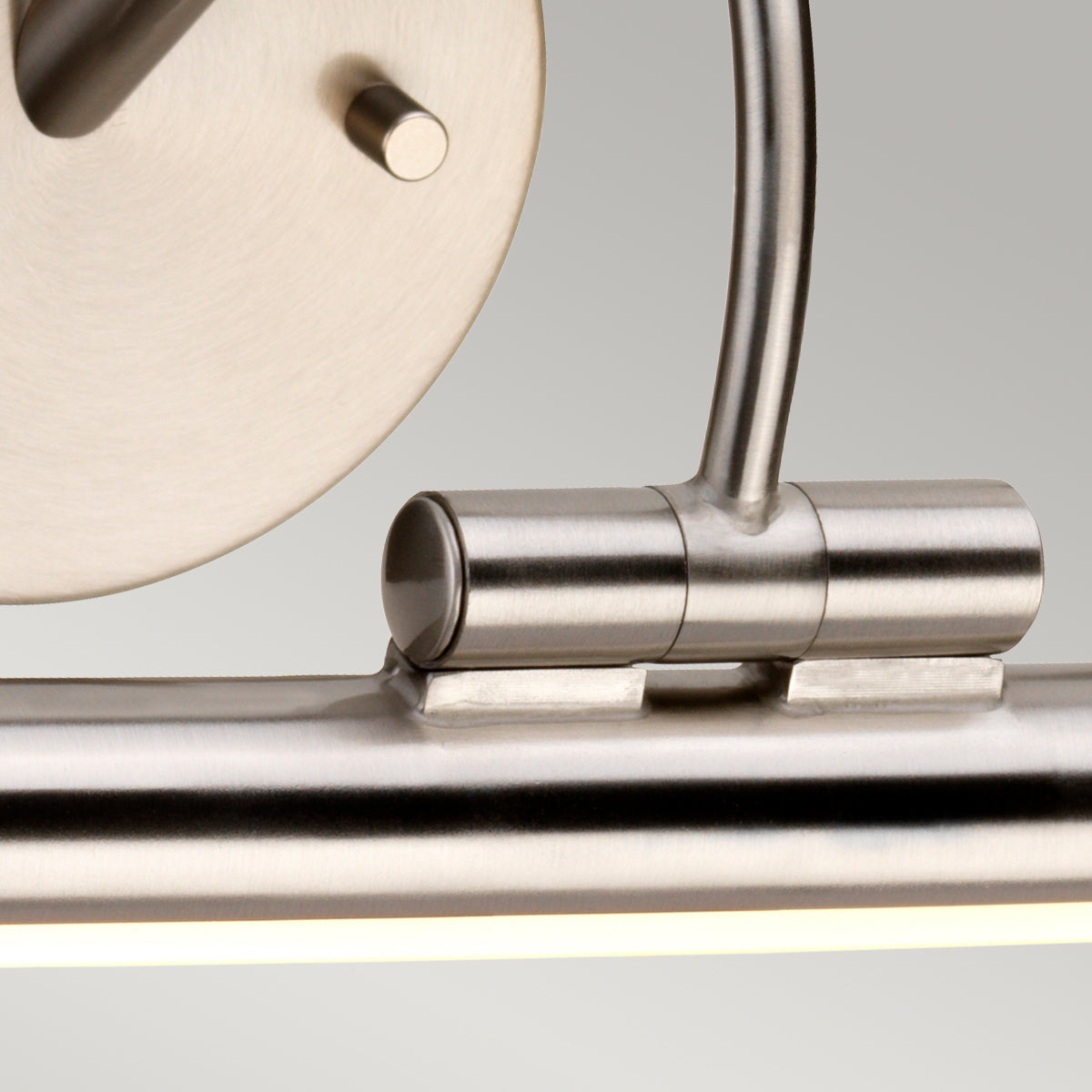 Cubitt Small Picture Light In Brushed Nickel - ID 8351