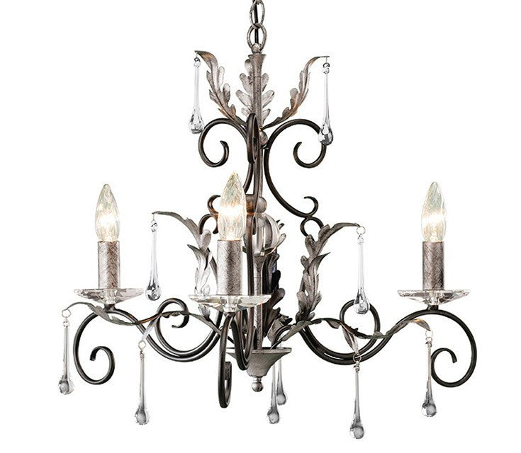 Amarilli 3 Arm Chandelier - London Lighting - 2