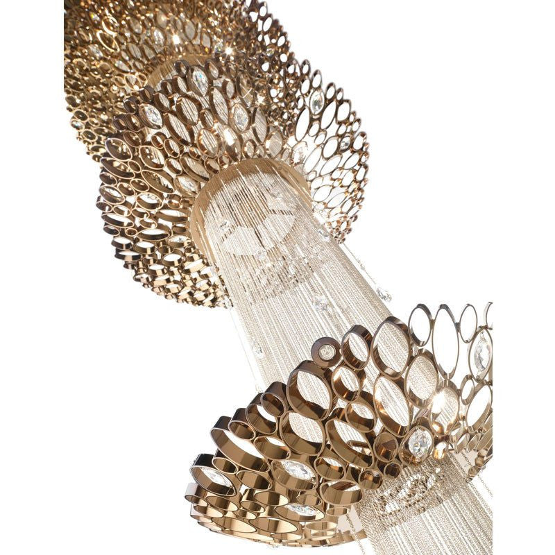 Canning 4 Tiered Suspension Chandelier - ID 8144