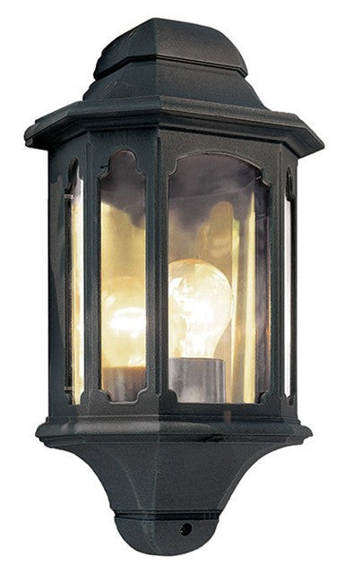 Chapel Half Lantern Black - London Lighting - 1