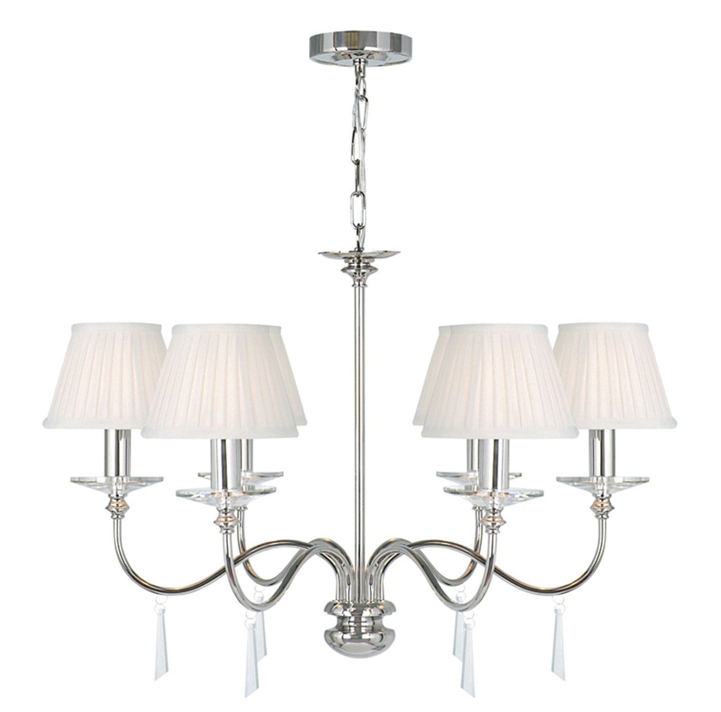 Finsbury Park 6 Arm Chandelier - London Lighting - 1