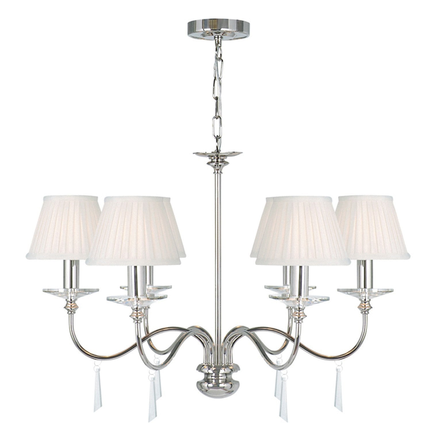 Finsbury Park 6 Arm Chandelier - London Lighting - 1