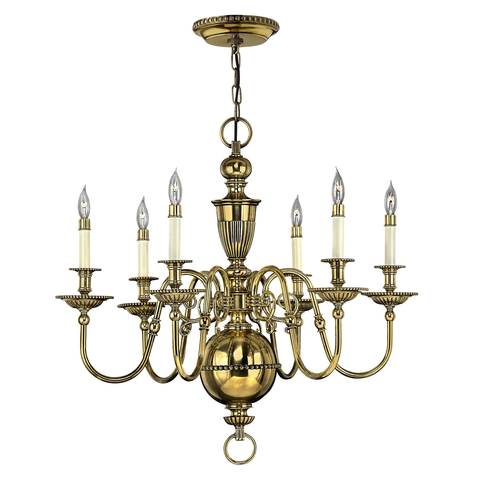 Hinkley Cambridge 6 Light Chandelier - London Lighting - 1