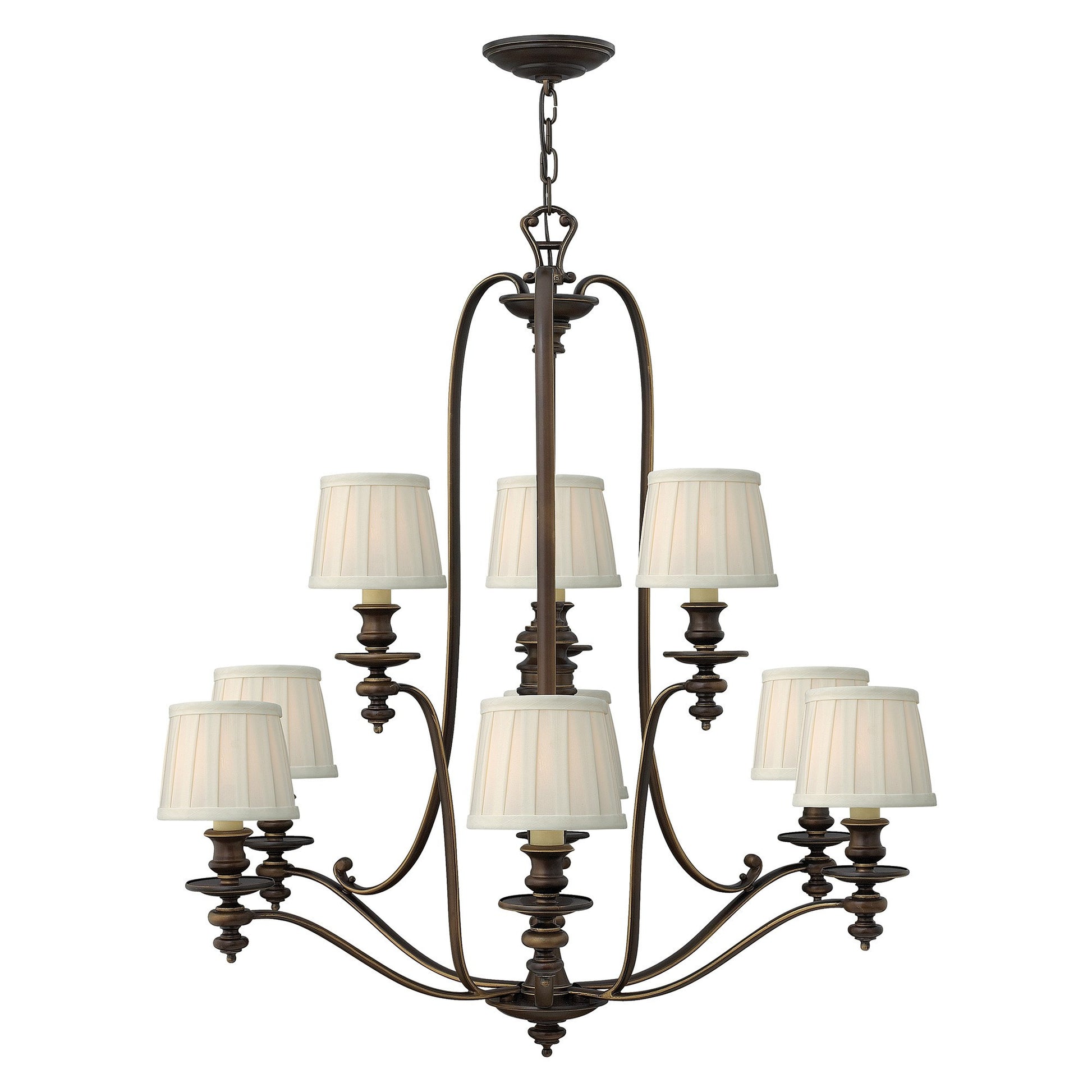 Hinkley Dunhill 9 Light Chandelier - London Lighting - 1