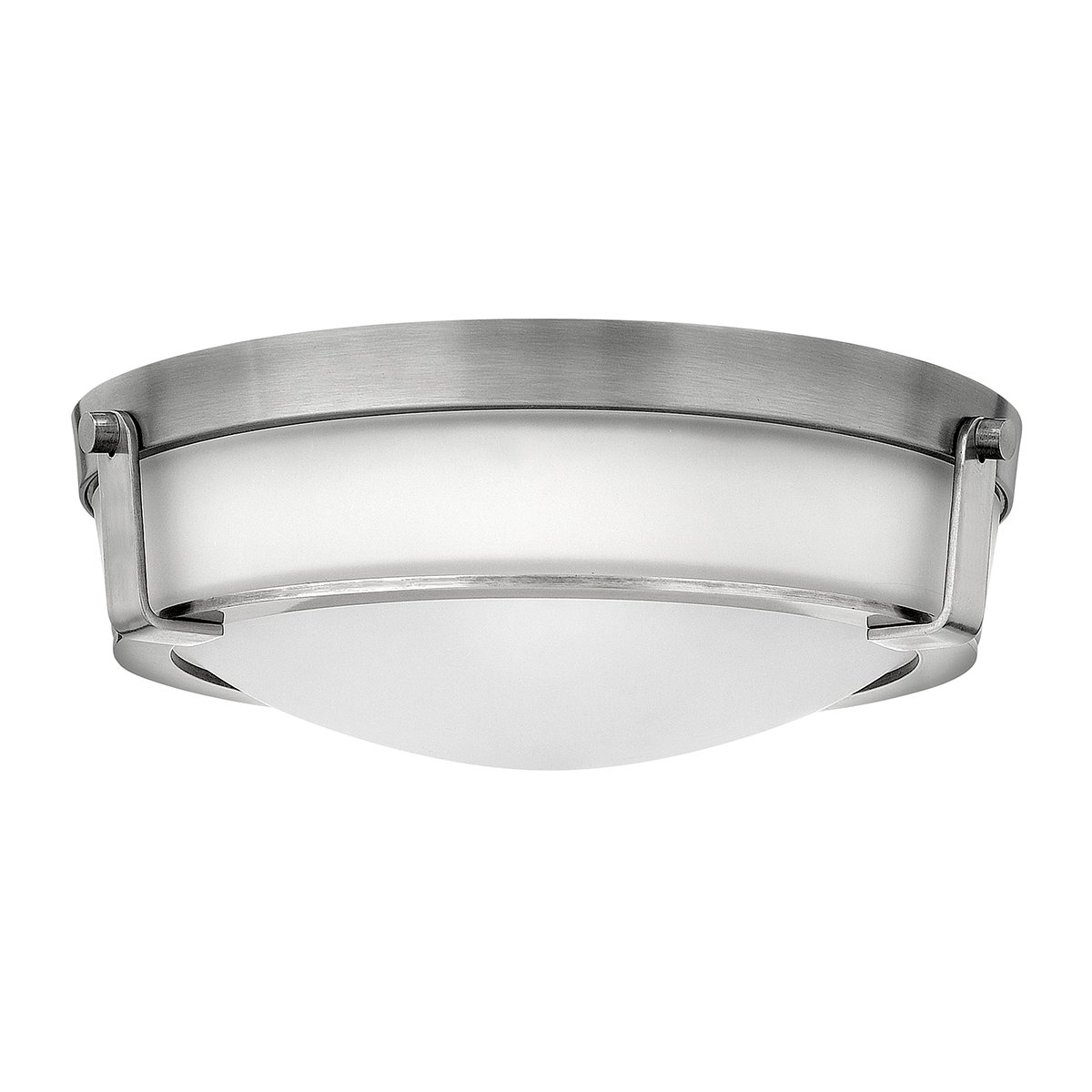 Flush Mount Three Light Antique Nickel