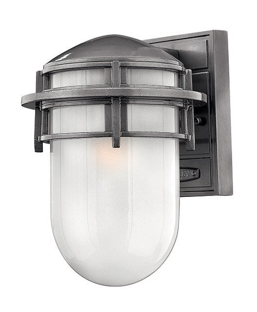 Reef Small 1 Lamp Lantern Hematite - London Lighting - 1