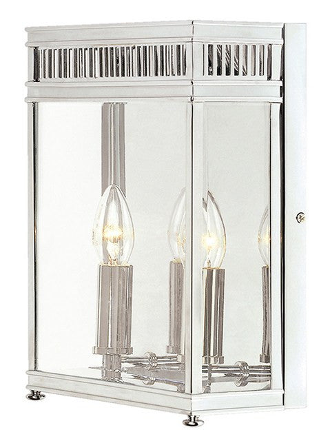 Holborn Half Lantern Medium Polished Chrome - London Lighting - 1