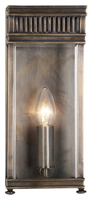 Holborn Half Lantern Small Dark Bronze - London Lighting - 1