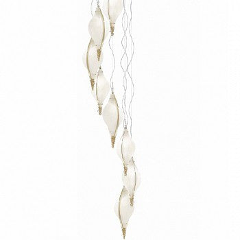Crystal Moon Murano Glass Chandelier