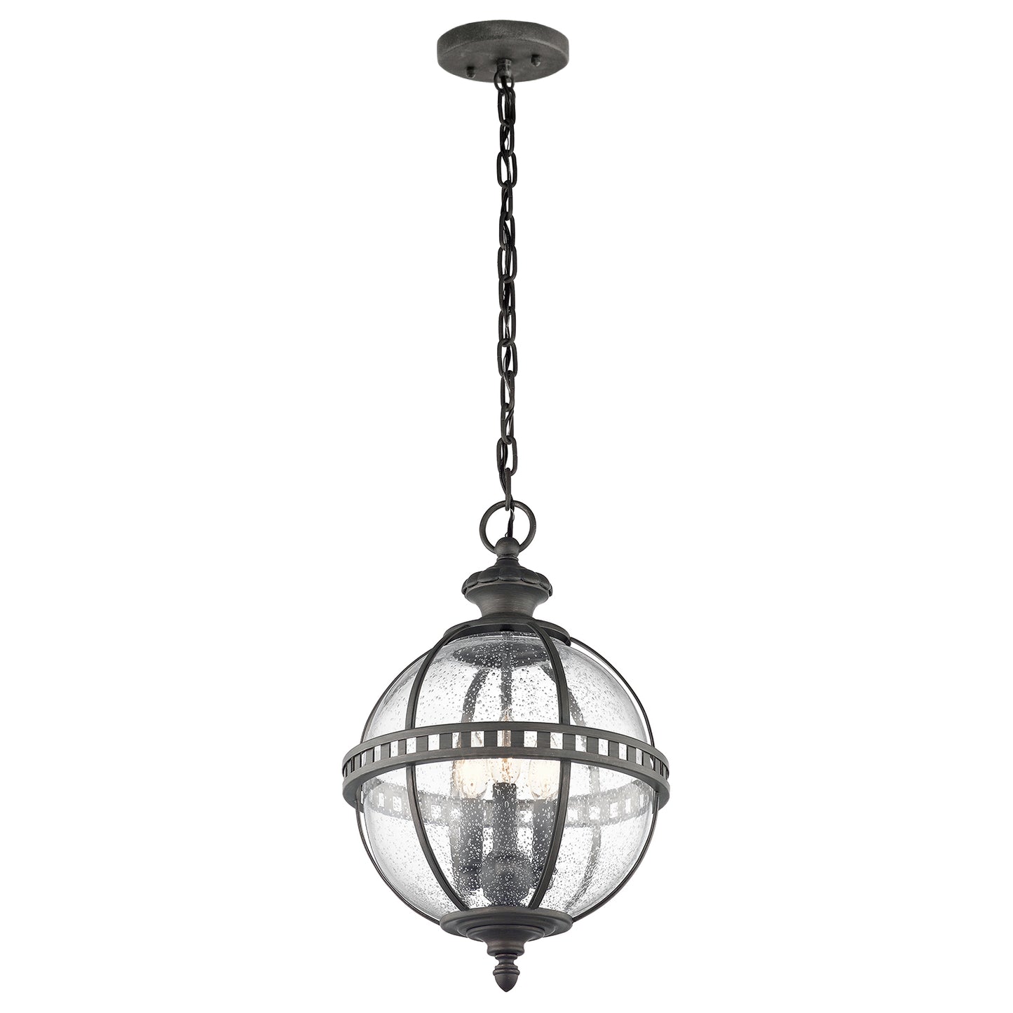GLO Victorian Style Globe Outdoor IP44 Pendant - ID 8764