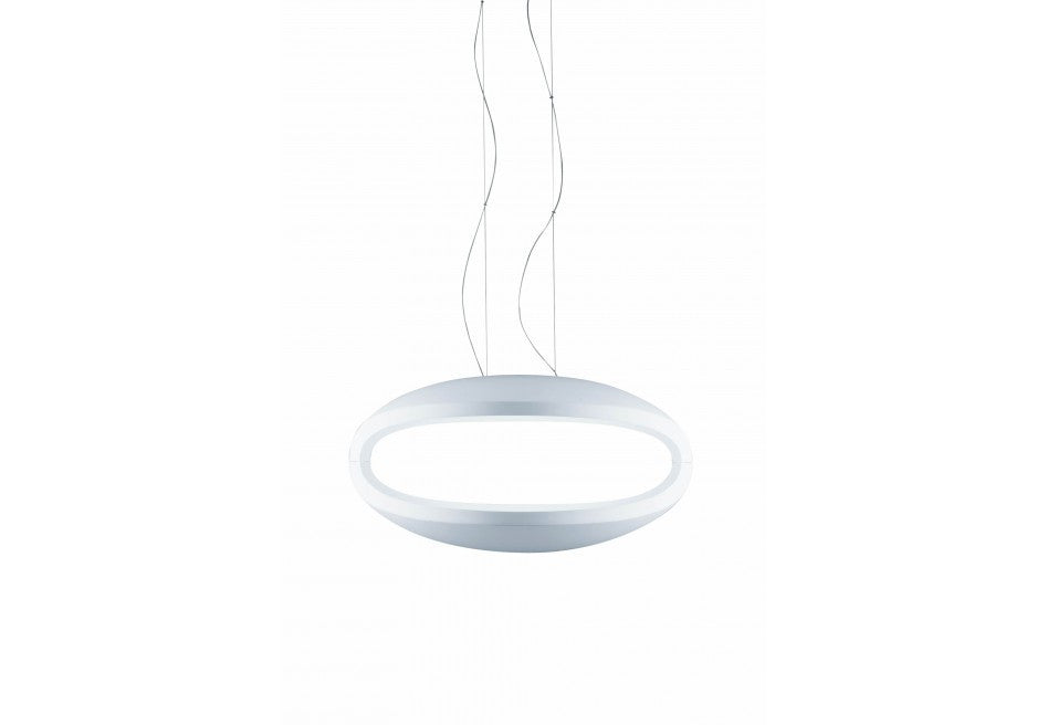 Foscarini O-Space White Suspension Pendant - London Lighting - 8
