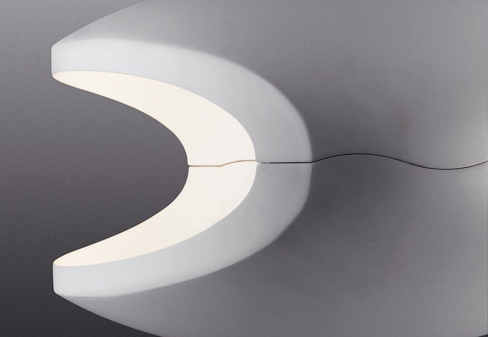 Foscarini O-Space White Suspension Pendant - London Lighting - 3