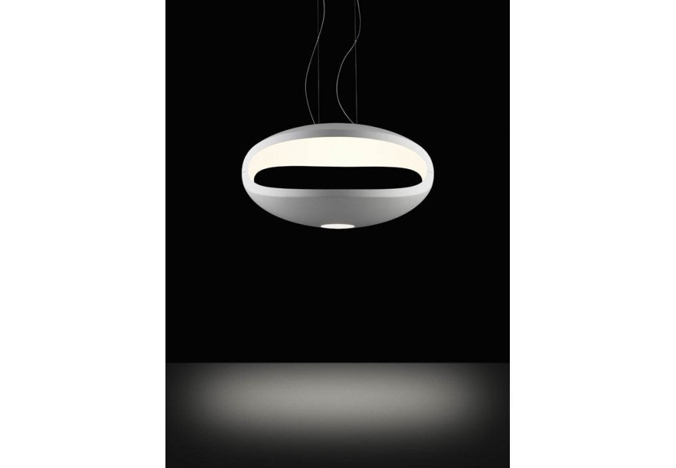 Foscarini O-Space White Suspension Pendant - London Lighting - 7