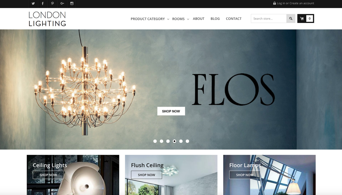 London Lighting's New Website is Now Live!