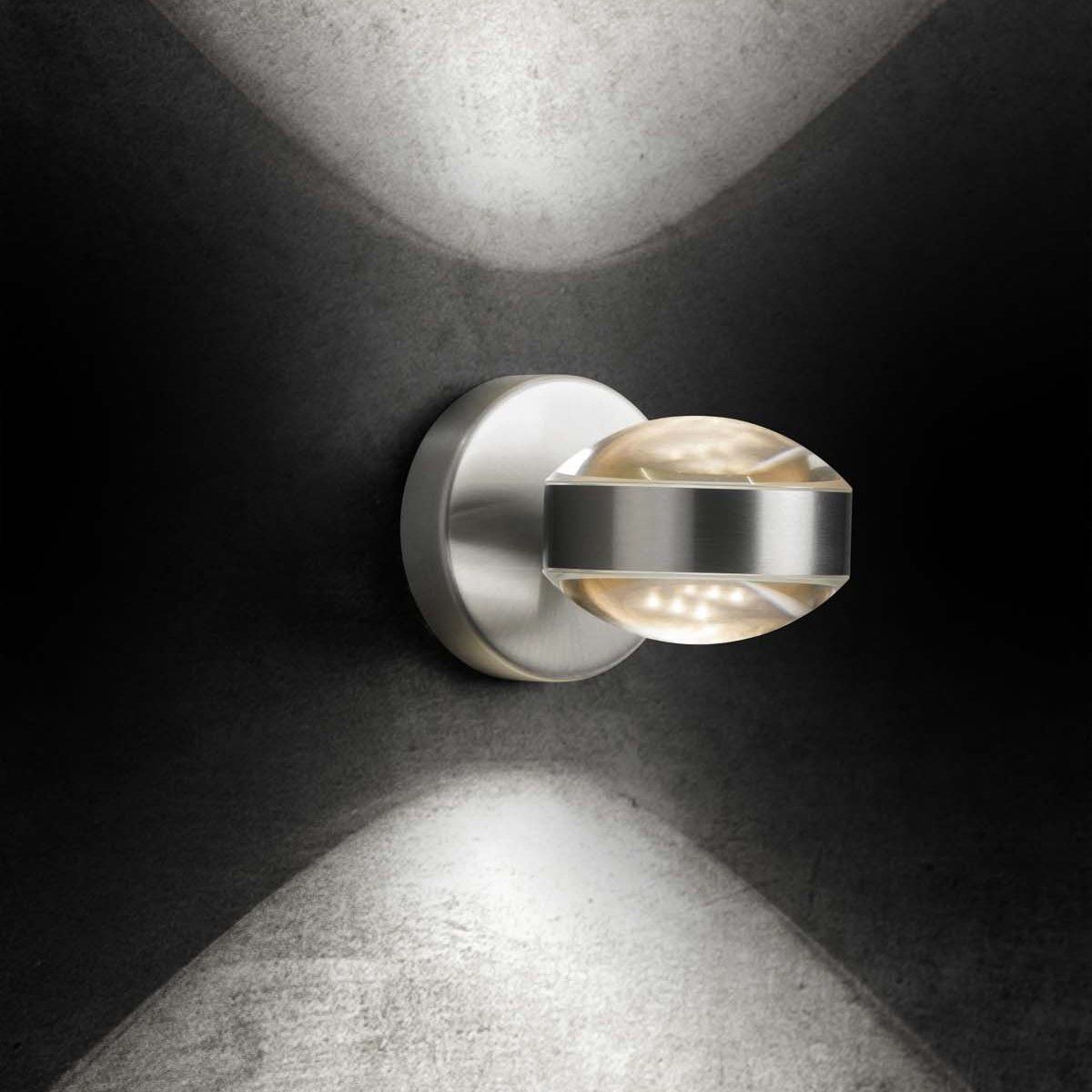 Hern Wall Light in Platinum Grey - EX-DISPLAY