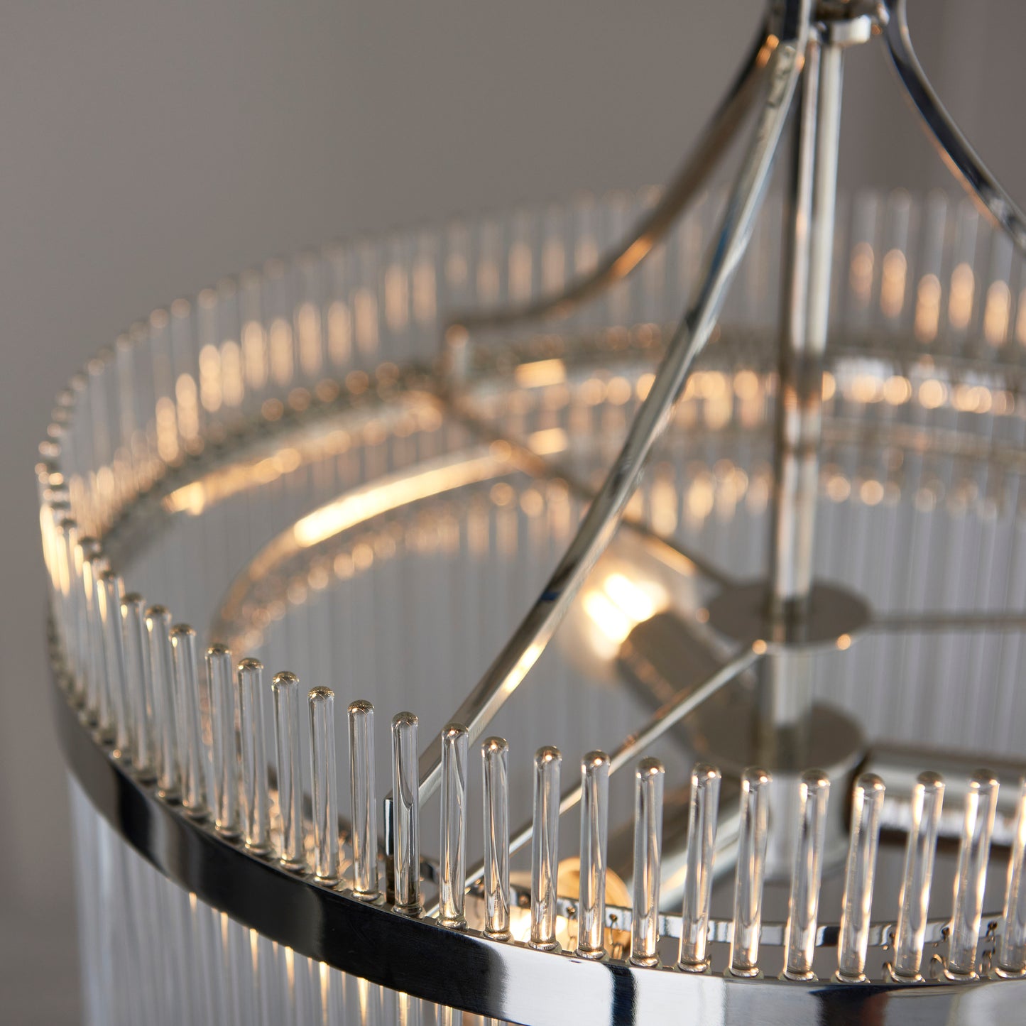 MBL Marie Glass Rod 2 Tier Chandelier - ID 14210