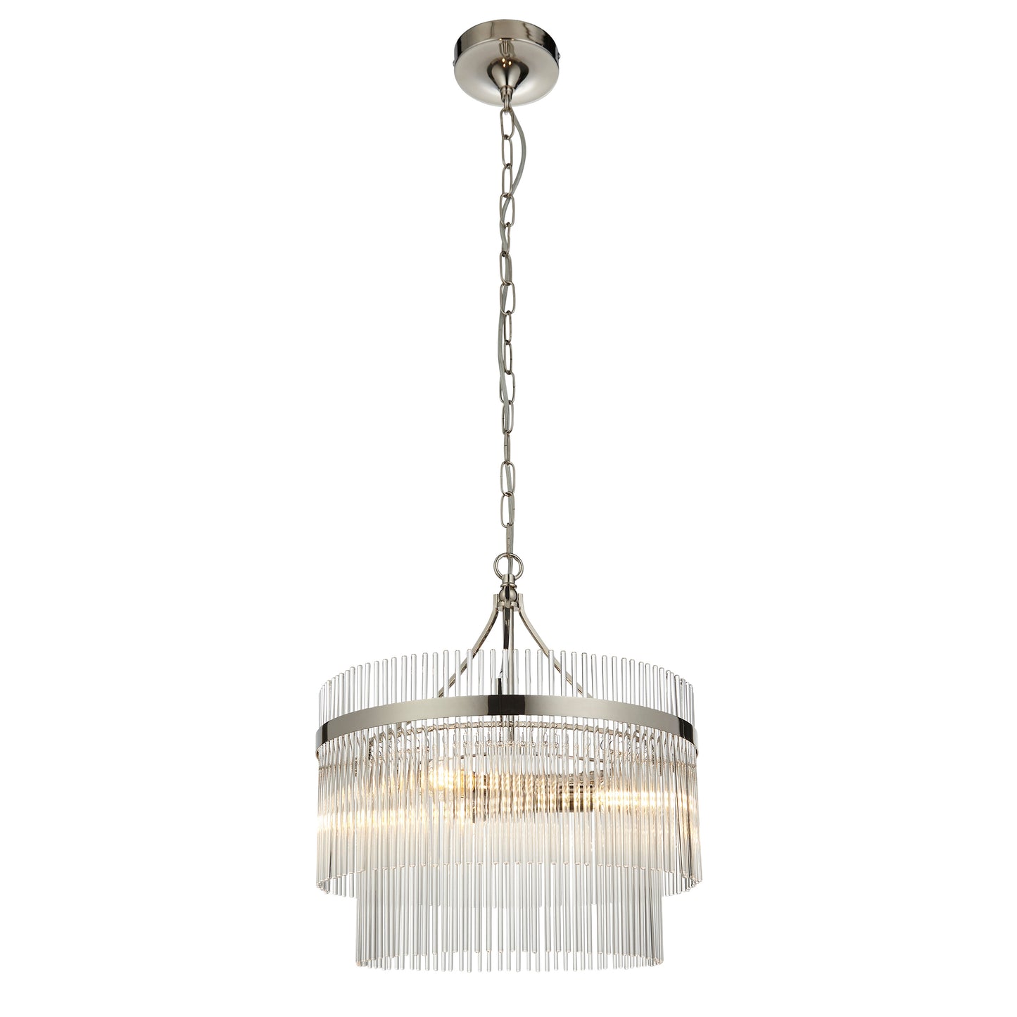 MBL Marie Glass Rod 2 Tier Chandelier - ID 14210