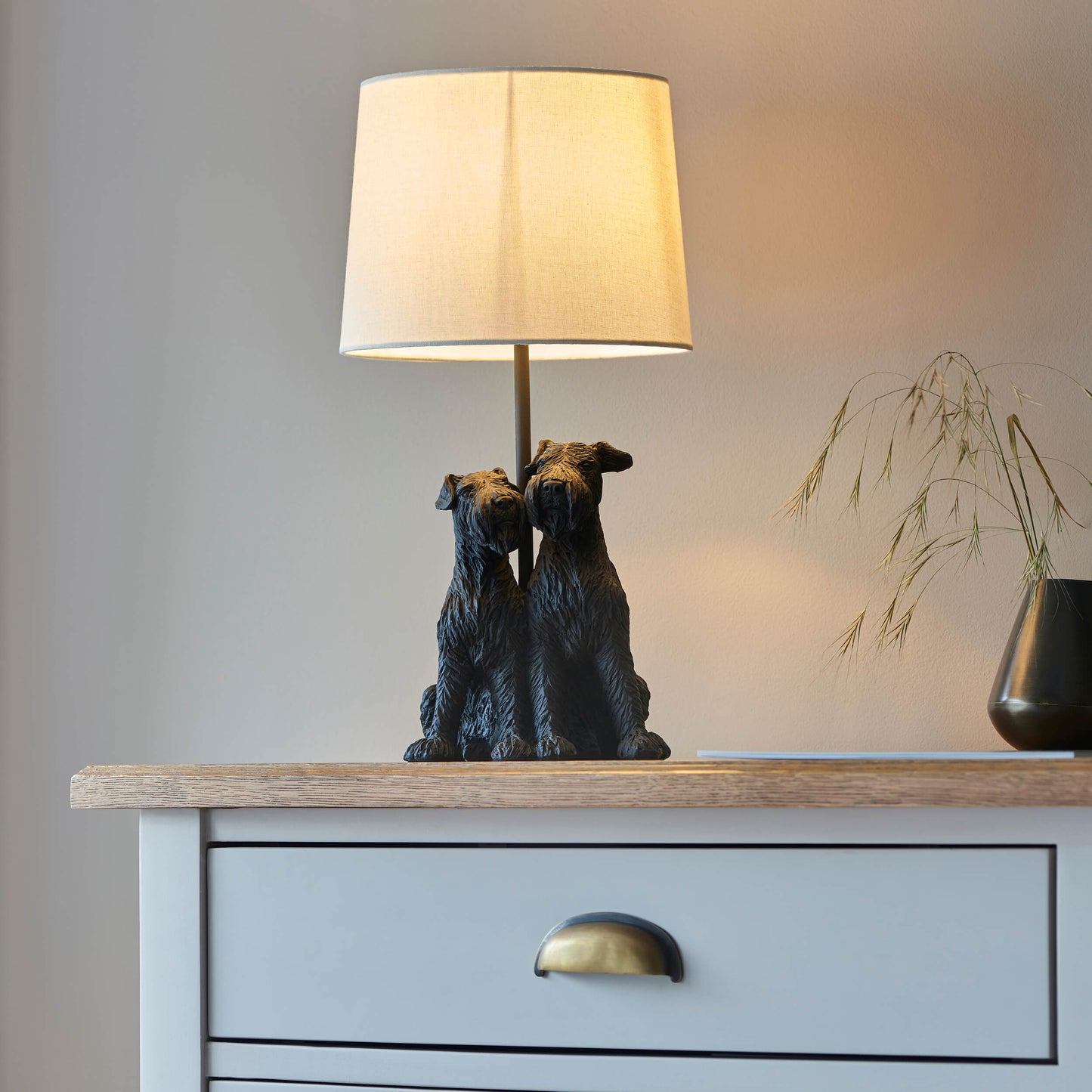 Westie Duo Table Lamp - ID 13259