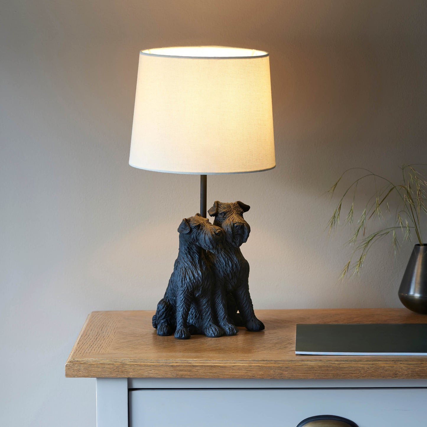 Westie Duo Table Lamp - ID 13259