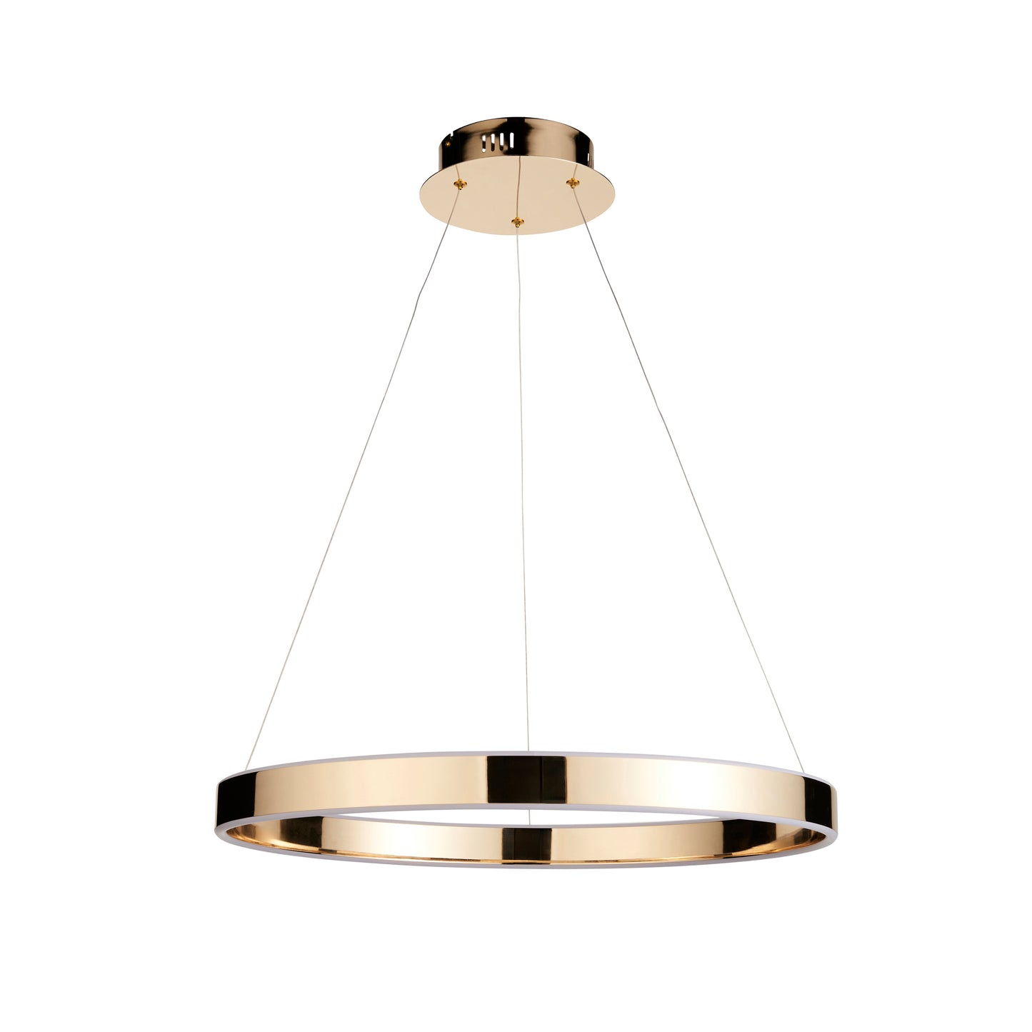 MBL Eden French Gold Up+Downlight LED Ring Pendant ID 13675