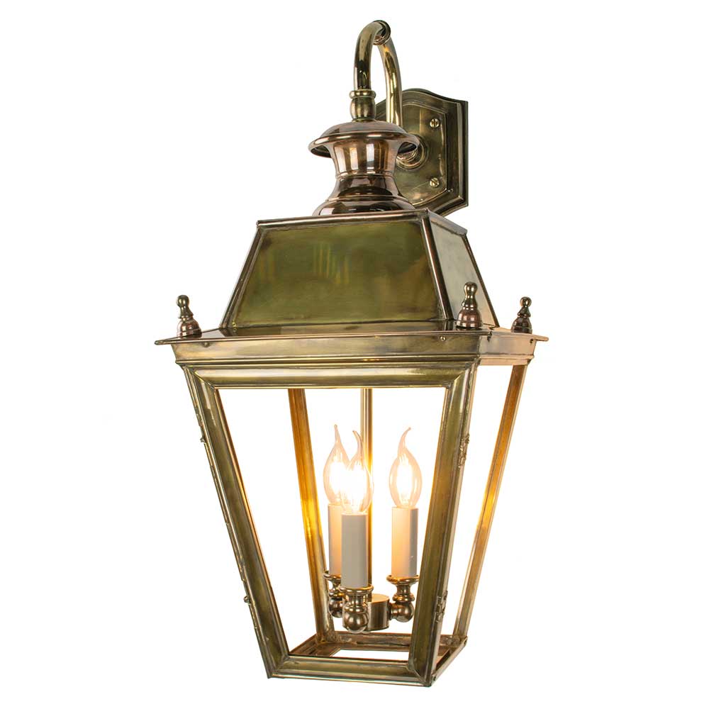 White City Large 3 Light Wall Lantern - Colour Options