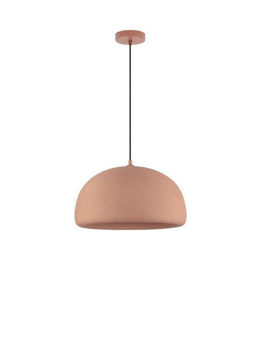 DAV Stone Red Polyurethane Natural Form Medium Pendant - ID 14496