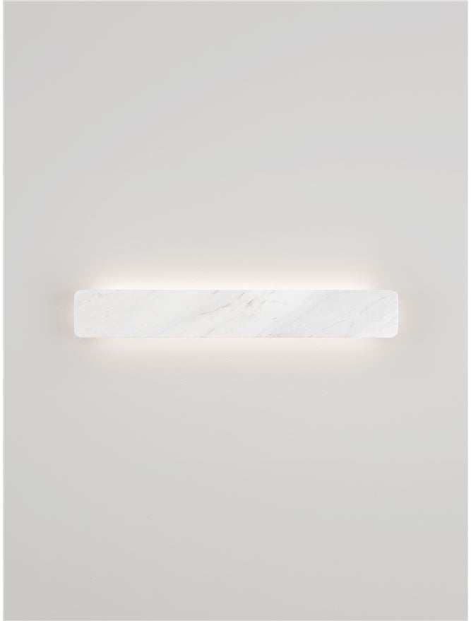 ALY White Marble LED Wall Light - ID 14509